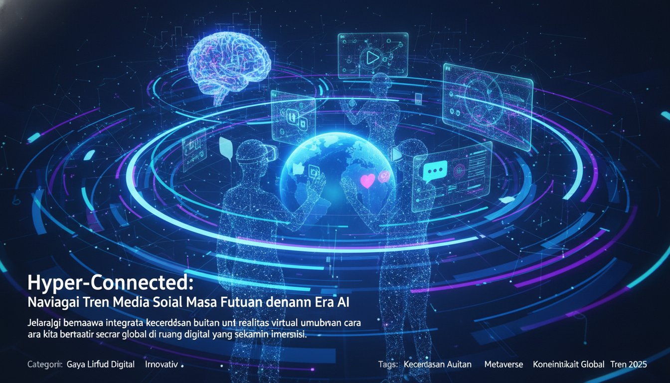 Hyper-Connected: Navigasi Tren Media Sosial Masa Depan dalam Era AI